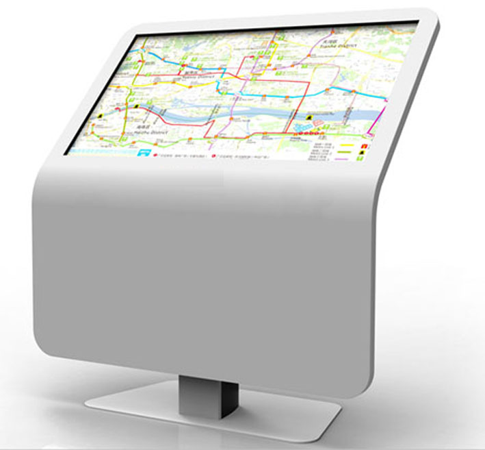 斜式觸摸一體機(jī)(32寸到84寸），底座樣式顏色可定制